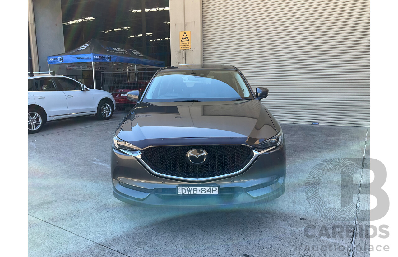 12/2017 Mazda CX-5 Akera (AWD) MY17.5 (KF Series II) 4d Wagon Grey Turbo Diesel 2.2L