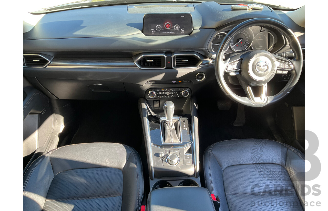 12/2017 Mazda CX-5 Akera (AWD) MY17.5 (KF Series II) 4d Wagon Grey Turbo Diesel 2.2L