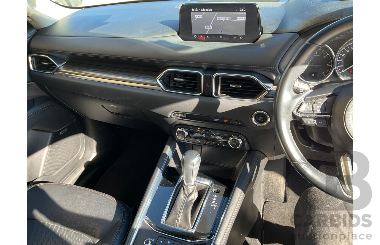 12/2017 Mazda CX-5 Akera (AWD) MY17.5 (KF Series II) 4d Wagon Grey Turbo Diesel 2.2L