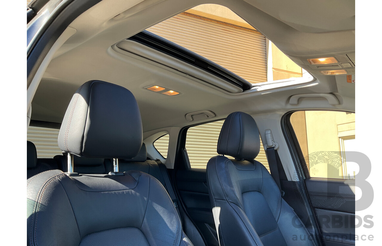 12/2017 Mazda CX-5 Akera (AWD) MY17.5 (KF Series II) 4d Wagon Grey Turbo Diesel 2.2L