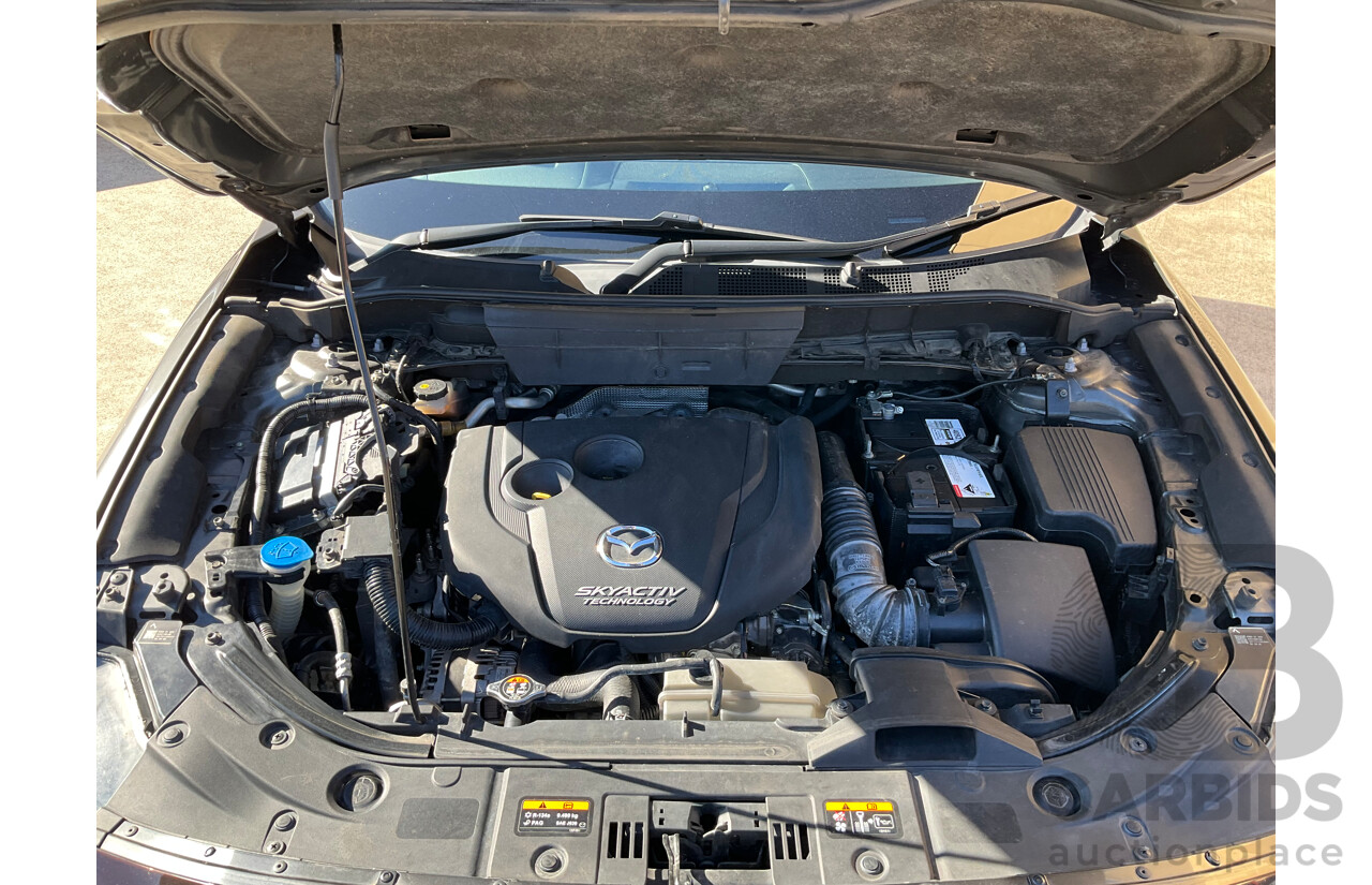 12/2017 Mazda CX-5 Akera (AWD) MY17.5 (KF Series II) 4d Wagon Grey Turbo Diesel 2.2L