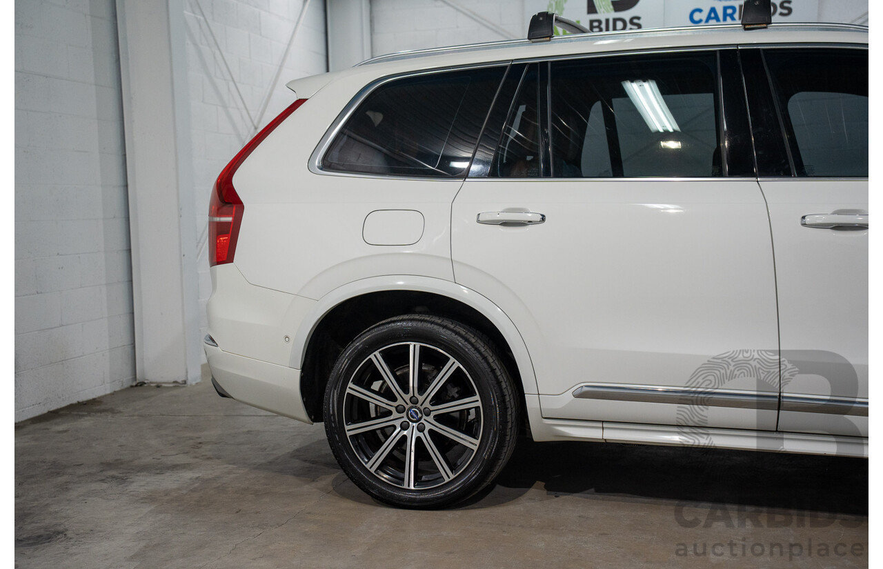 01/2016 Volvo XC90 D5 2.0 Inscription (AWD) 256 MY16 4d Wagon Ice White Turbo Diesel 2.0L