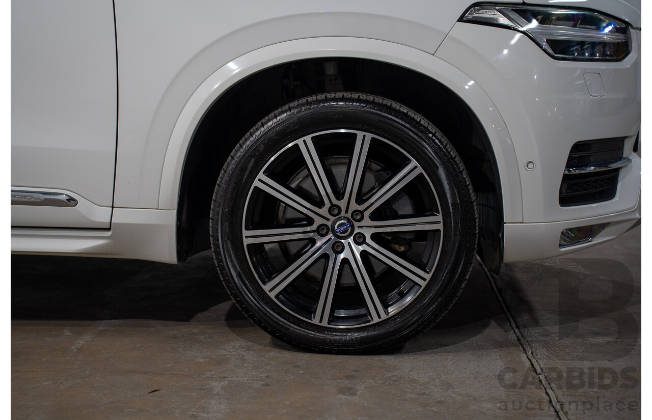 01/2016 Volvo XC90 D5 2.0 Inscription (AWD) 256 MY16 4d Wagon Ice White Turbo Diesel 2.0L