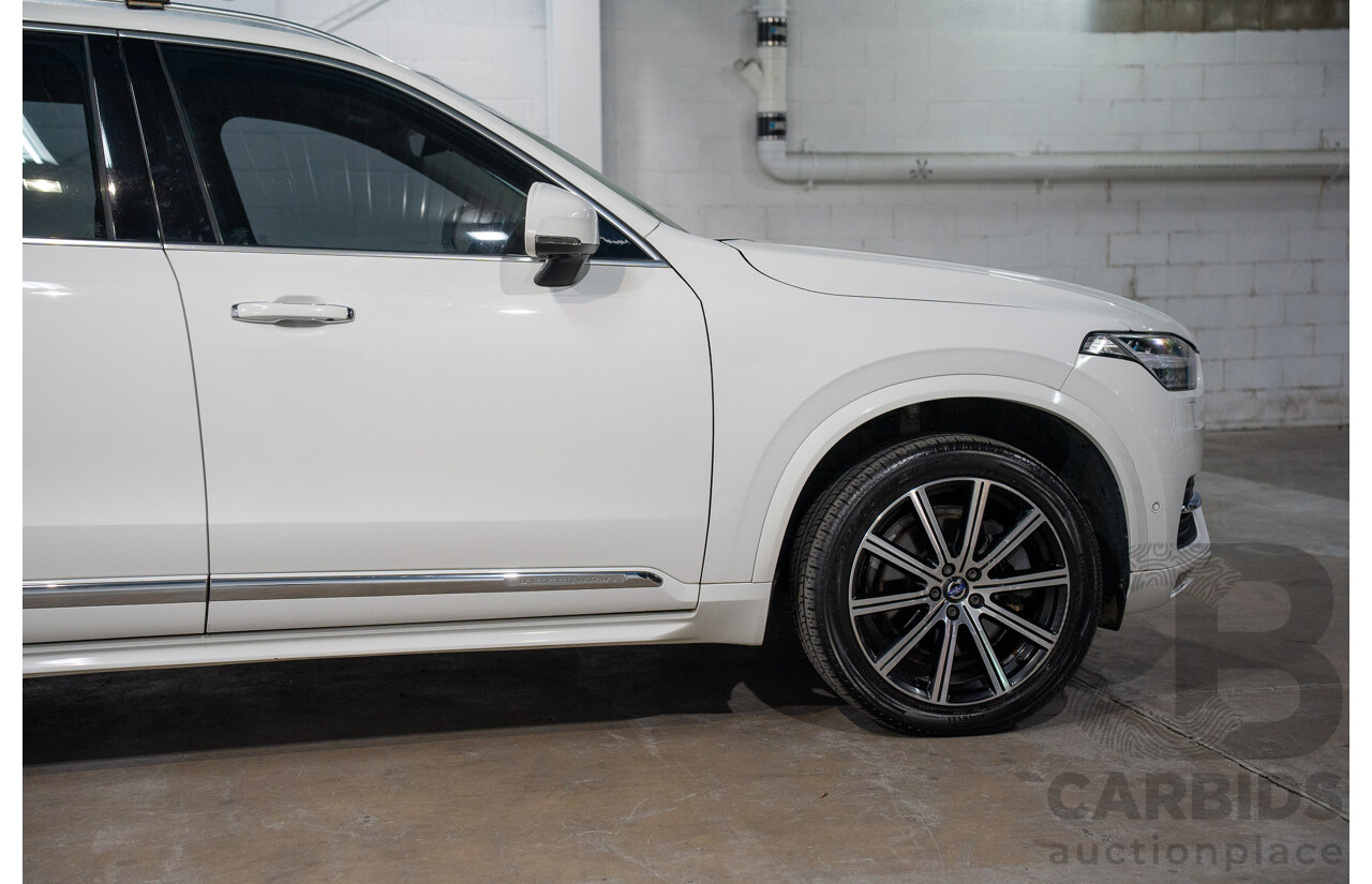 01/2016 Volvo XC90 D5 2.0 Inscription (AWD) 256 MY16 4d Wagon Ice White Turbo Diesel 2.0L