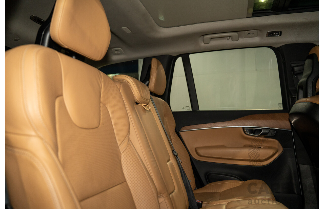 01/2016 Volvo XC90 D5 2.0 Inscription (AWD) 256 MY16 4d Wagon Ice White Turbo Diesel 2.0L