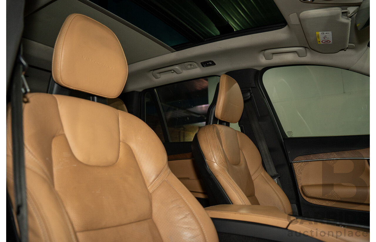 01/2016 Volvo XC90 D5 2.0 Inscription (AWD) 256 MY16 4d Wagon Ice White Turbo Diesel 2.0L