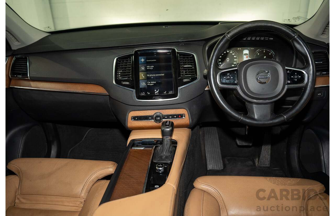 01/2016 Volvo XC90 D5 2.0 Inscription (AWD) 256 MY16 4d Wagon Ice White Turbo Diesel 2.0L