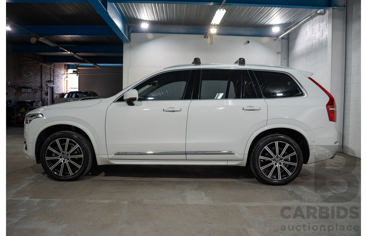 01/2016 Volvo XC90 D5 2.0 Inscription (AWD) 256 MY16 4d Wagon Ice White Turbo Diesel 2.0L