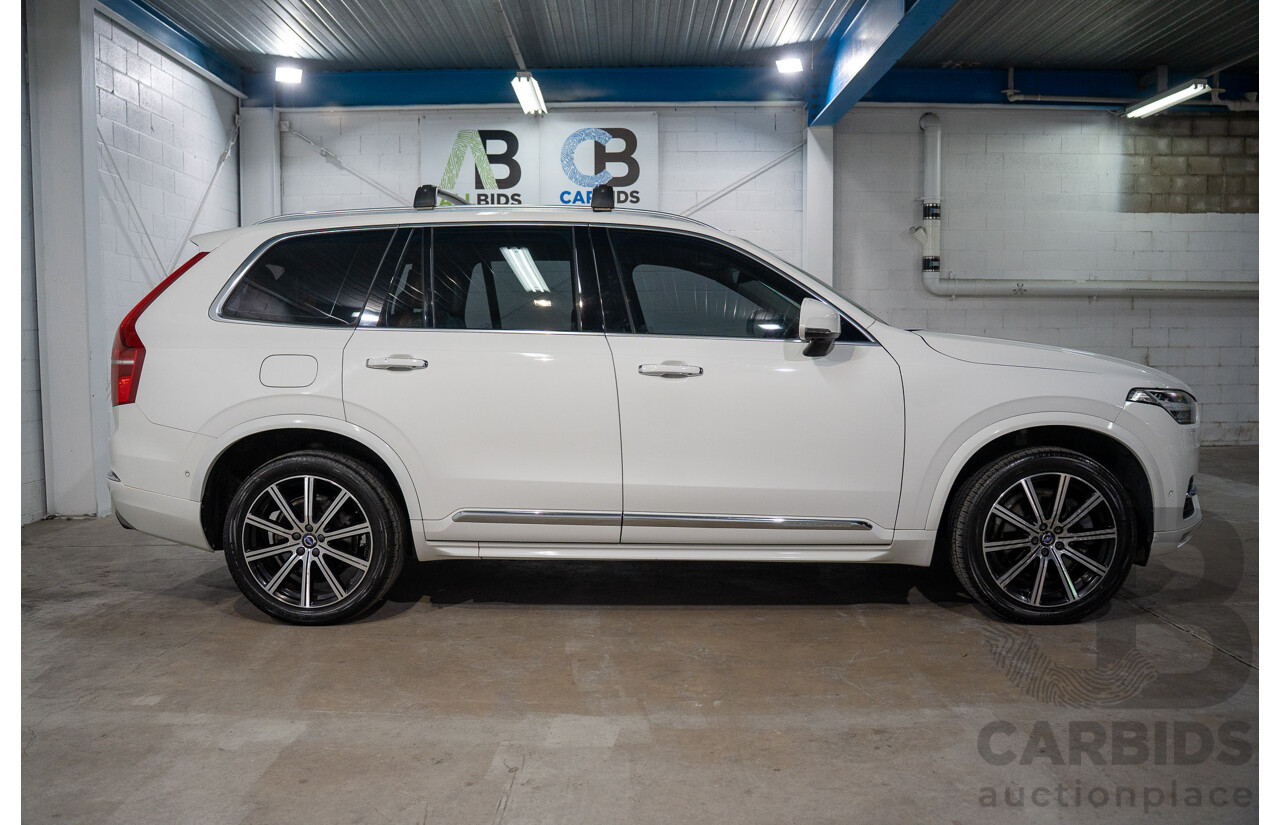 01/2016 Volvo XC90 D5 2.0 Inscription (AWD) 256 MY16 4d Wagon Ice White Turbo Diesel 2.0L