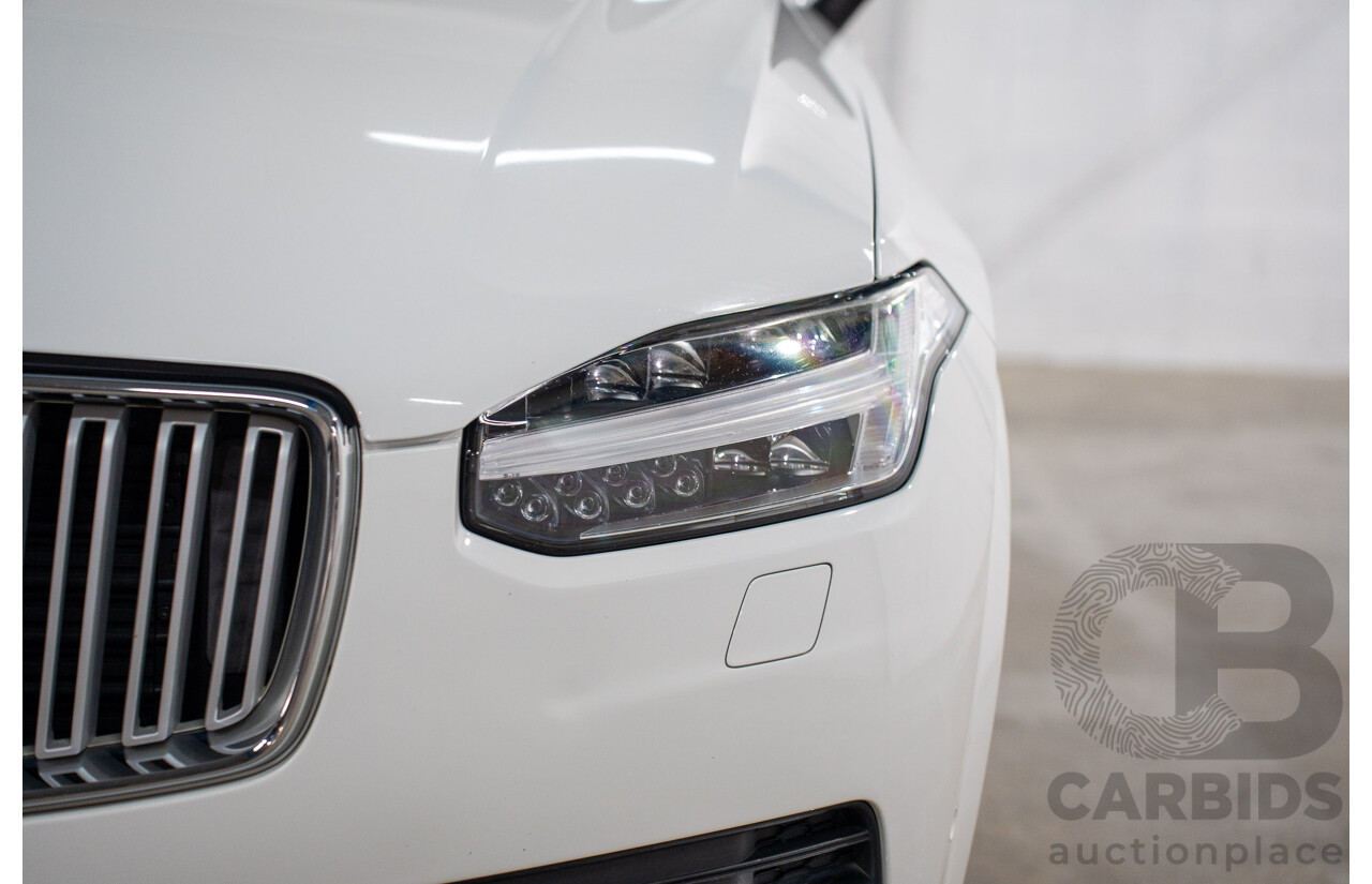 01/2016 Volvo XC90 D5 2.0 Inscription (AWD) 256 MY16 4d Wagon Ice White Turbo Diesel 2.0L