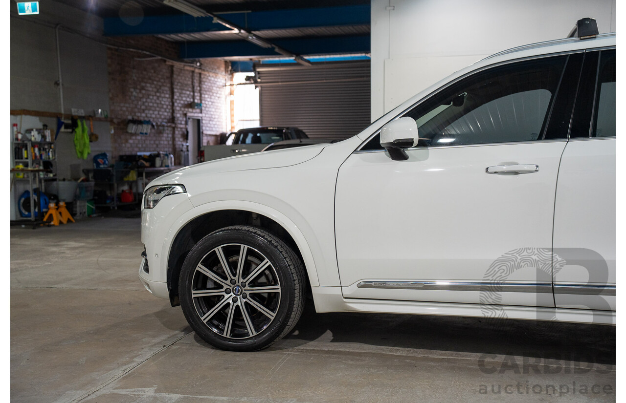 01/2016 Volvo XC90 D5 2.0 Inscription (AWD) 256 MY16 4d Wagon Ice White Turbo Diesel 2.0L