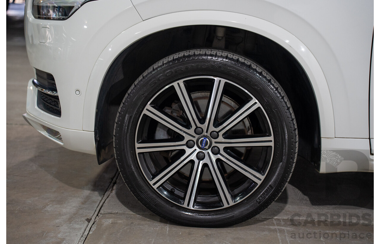 01/2016 Volvo XC90 D5 2.0 Inscription (AWD) 256 MY16 4d Wagon Ice White Turbo Diesel 2.0L