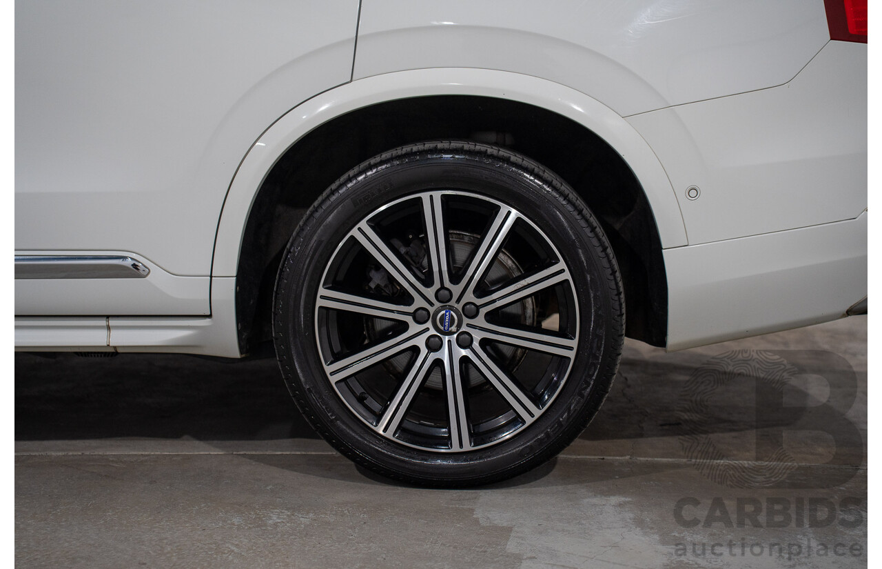 01/2016 Volvo XC90 D5 2.0 Inscription (AWD) 256 MY16 4d Wagon Ice White Turbo Diesel 2.0L