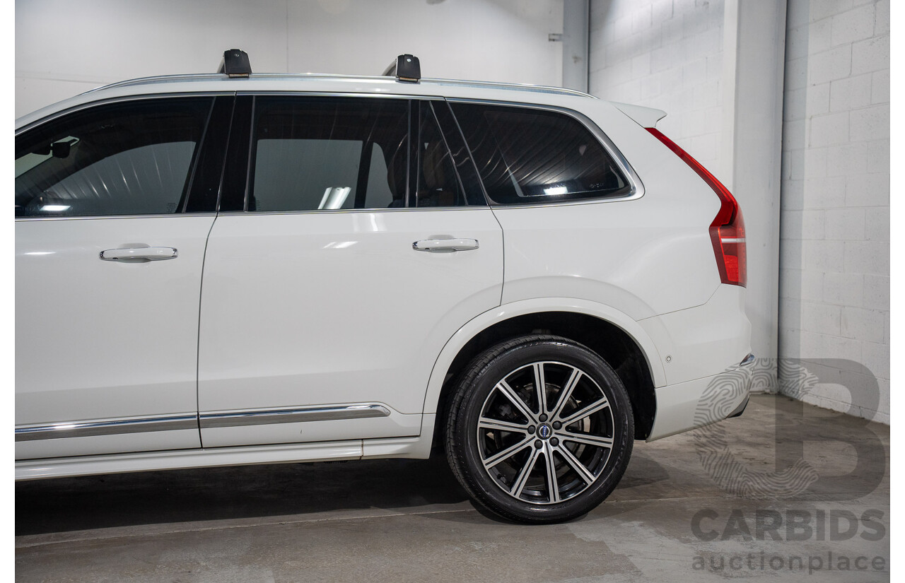 01/2016 Volvo XC90 D5 2.0 Inscription (AWD) 256 MY16 4d Wagon Ice White Turbo Diesel 2.0L
