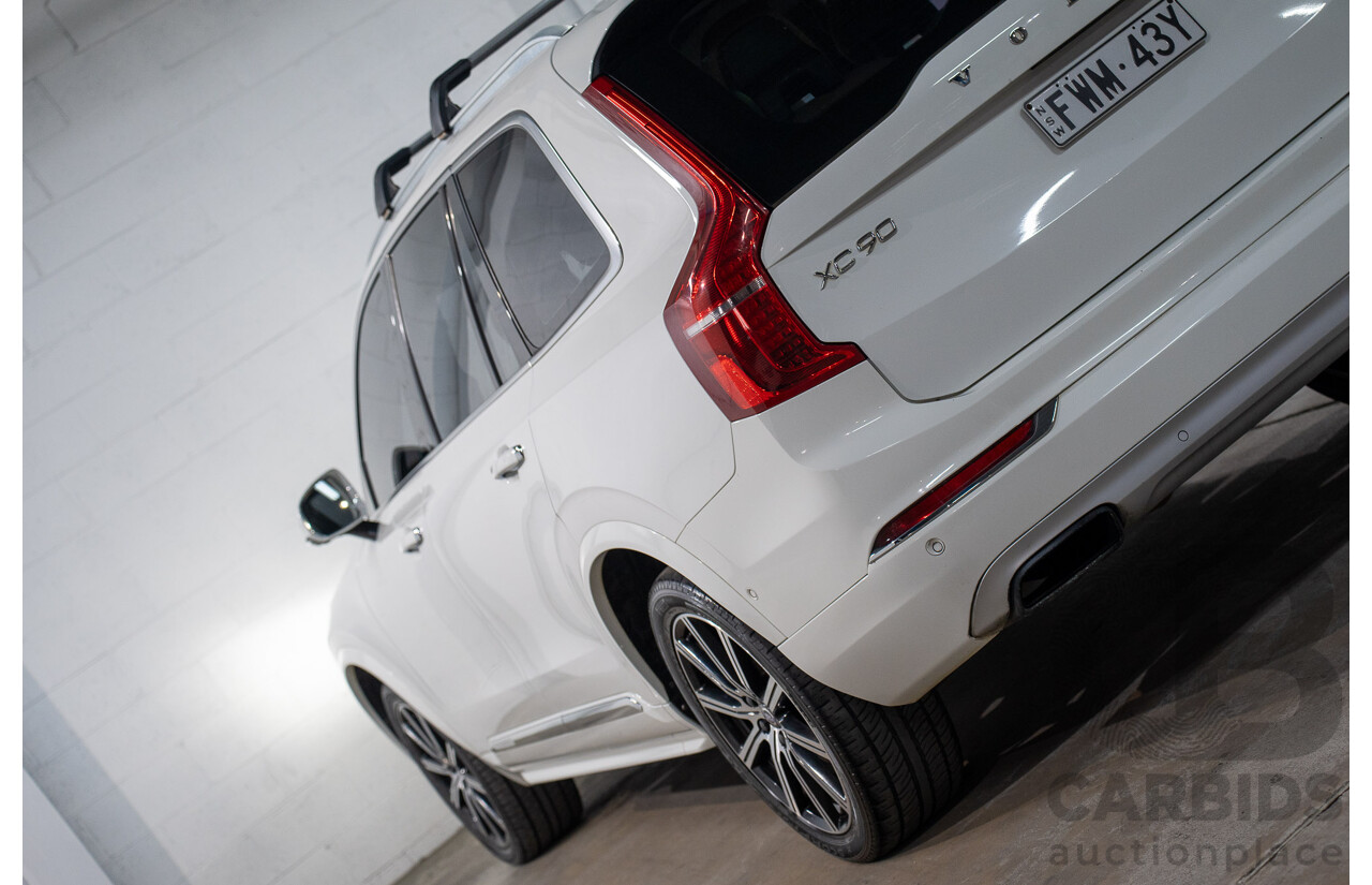 01/2016 Volvo XC90 D5 2.0 Inscription (AWD) 256 MY16 4d Wagon Ice White Turbo Diesel 2.0L