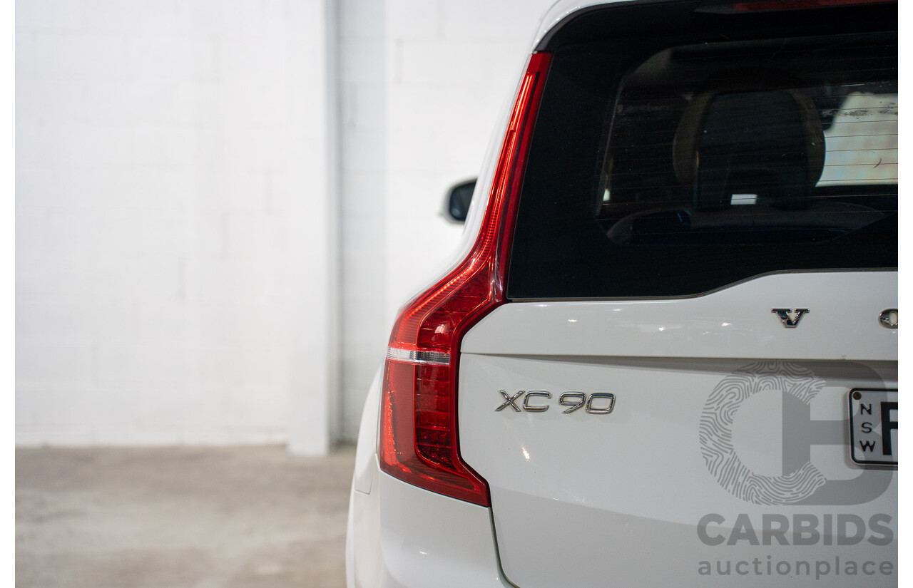 01/2016 Volvo XC90 D5 2.0 Inscription (AWD) 256 MY16 4d Wagon Ice White Turbo Diesel 2.0L