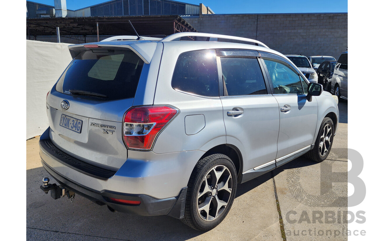 3/2014 Subaru Forester 2.0 XT Premium MY13 4d Wagon Silver 2.0L