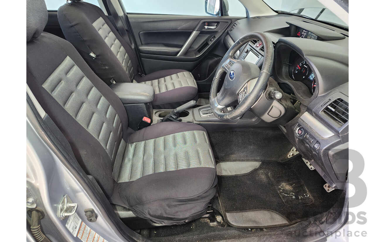 3/2014 Subaru Forester 2.0 XT Premium MY13 4d Wagon Silver 2.0L