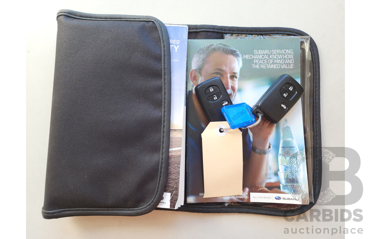 3/2014 Subaru Forester 2.0 XT Premium MY13 4d Wagon Silver 2.0L