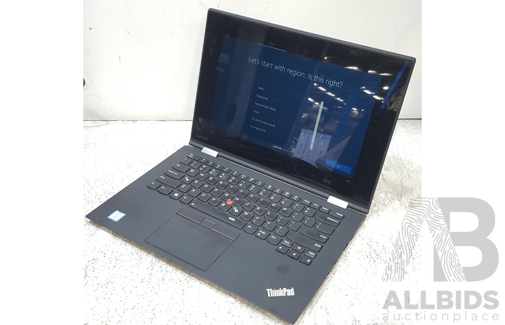 Lenovo ThinkPad X1 Yoga Intel Core i7 (7500U) 2.70GHz-3.50GHz 2-Core CPU 14-Inch Touchscreen Laptop w/ Power Supply