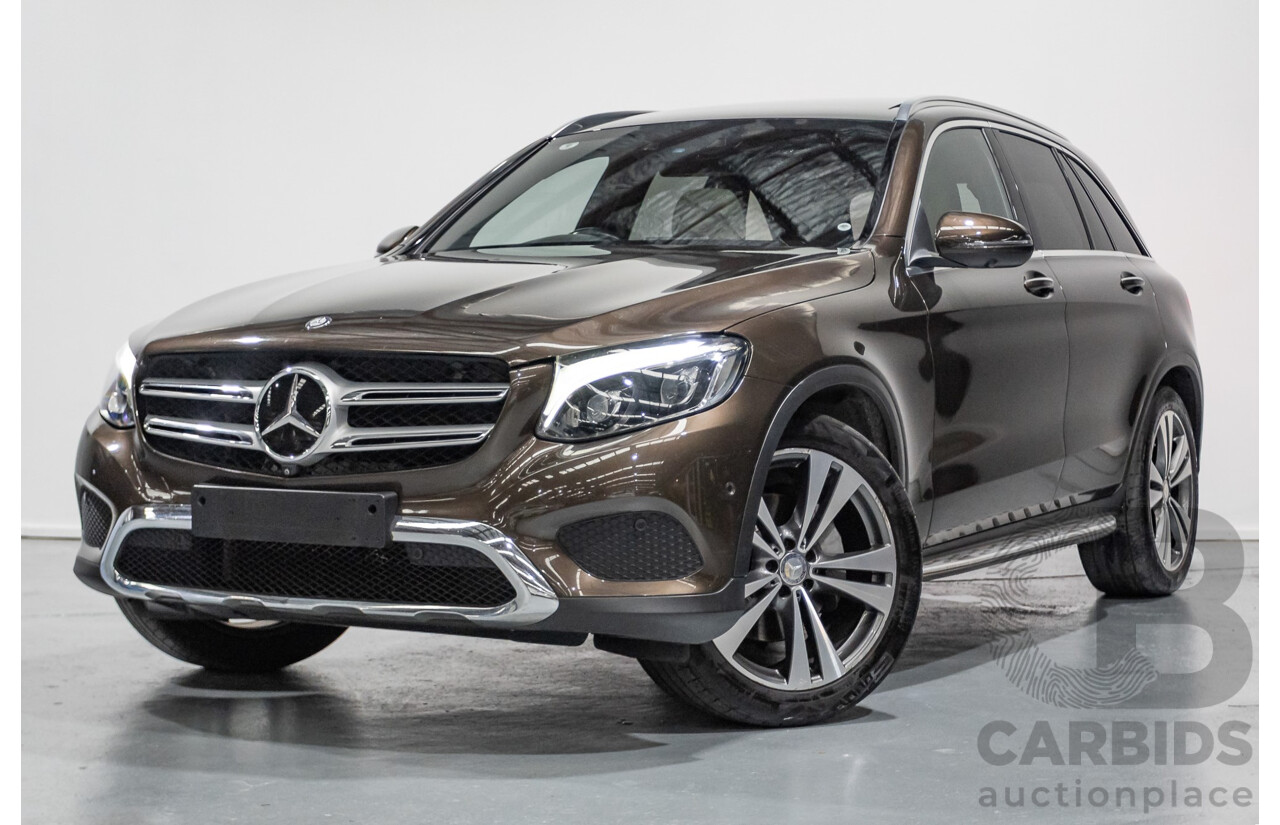 12/2015 Mercedes-Benz GLC 250d (AWD) 253 4D Wagon Dakota Brown Metallic Twin Turbo Diesel 2.1L