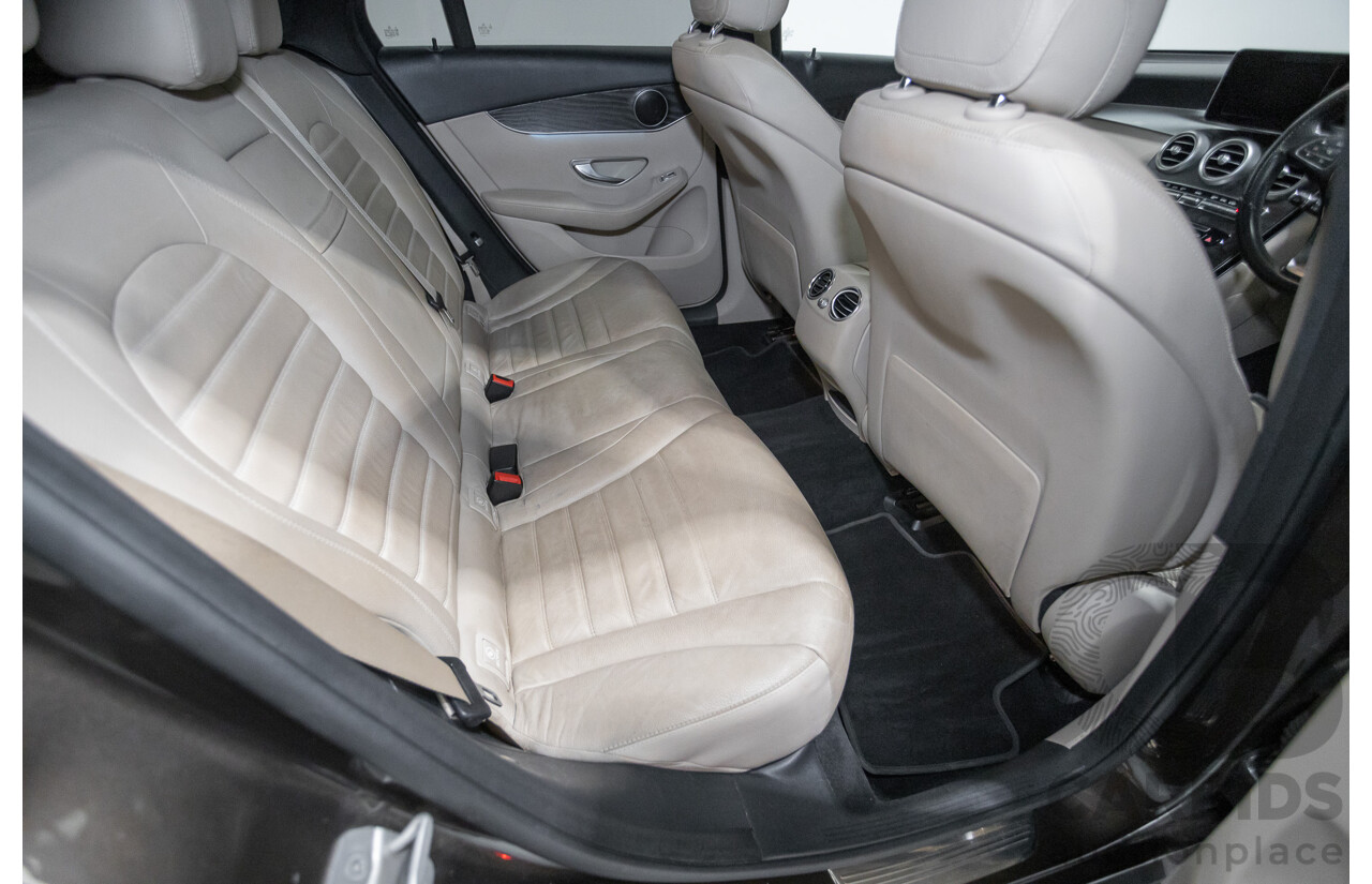 12/2015 Mercedes-Benz GLC 250d (AWD) 253 4D Wagon Dakota Brown Metallic Twin Turbo Diesel 2.1L