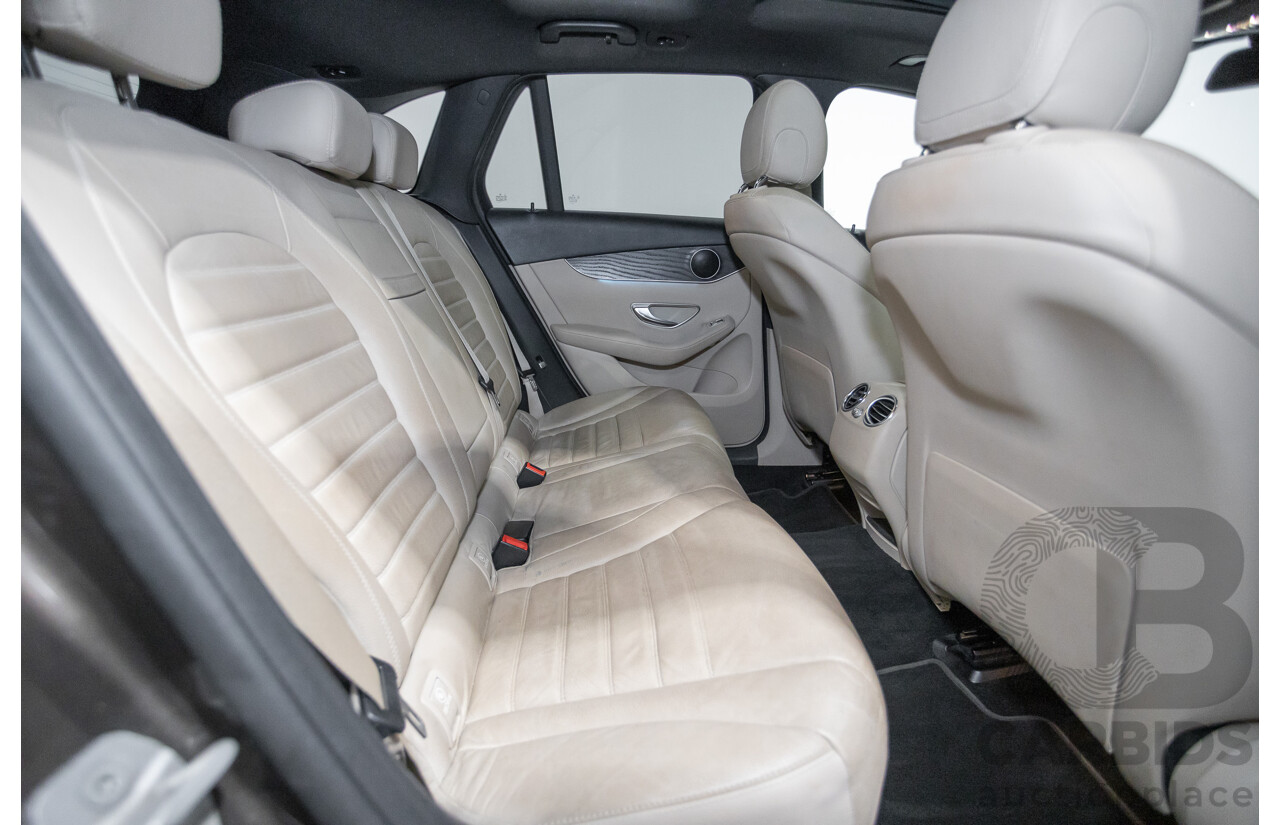 12/2015 Mercedes-Benz GLC 250d (AWD) 253 4D Wagon Dakota Brown Metallic Twin Turbo Diesel 2.1L