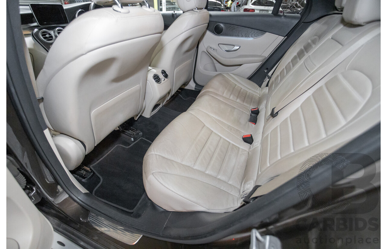 12/2015 Mercedes-Benz GLC 250d (AWD) 253 4D Wagon Dakota Brown Metallic Twin Turbo Diesel 2.1L