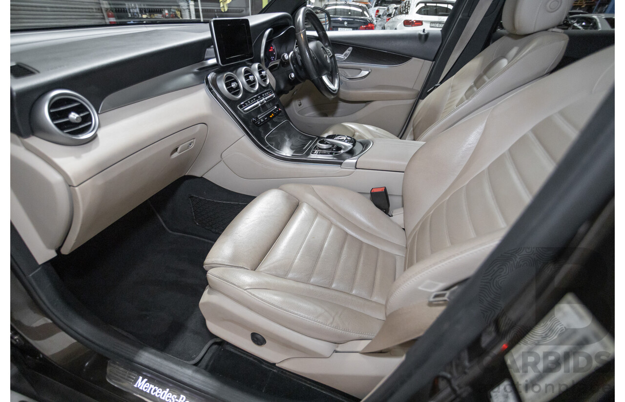 12/2015 Mercedes-Benz GLC 250d (AWD) 253 4D Wagon Dakota Brown Metallic Twin Turbo Diesel 2.1L