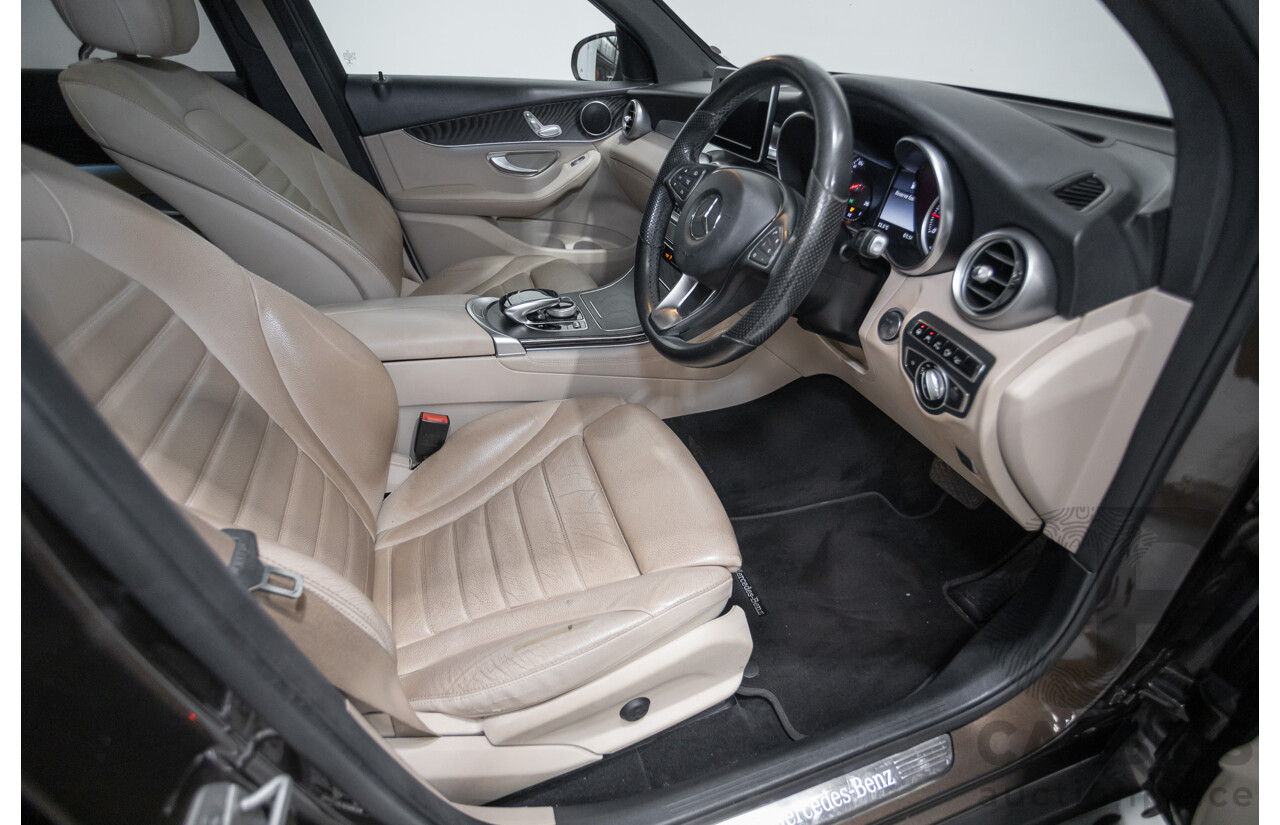 12/2015 Mercedes-Benz GLC 250d (AWD) 253 4D Wagon Dakota Brown Metallic Twin Turbo Diesel 2.1L