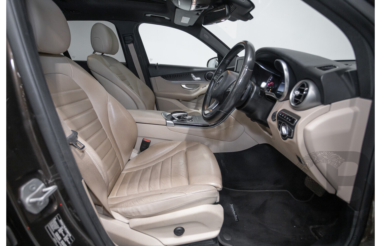 12/2015 Mercedes-Benz GLC 250d (AWD) 253 4D Wagon Dakota Brown Metallic Twin Turbo Diesel 2.1L