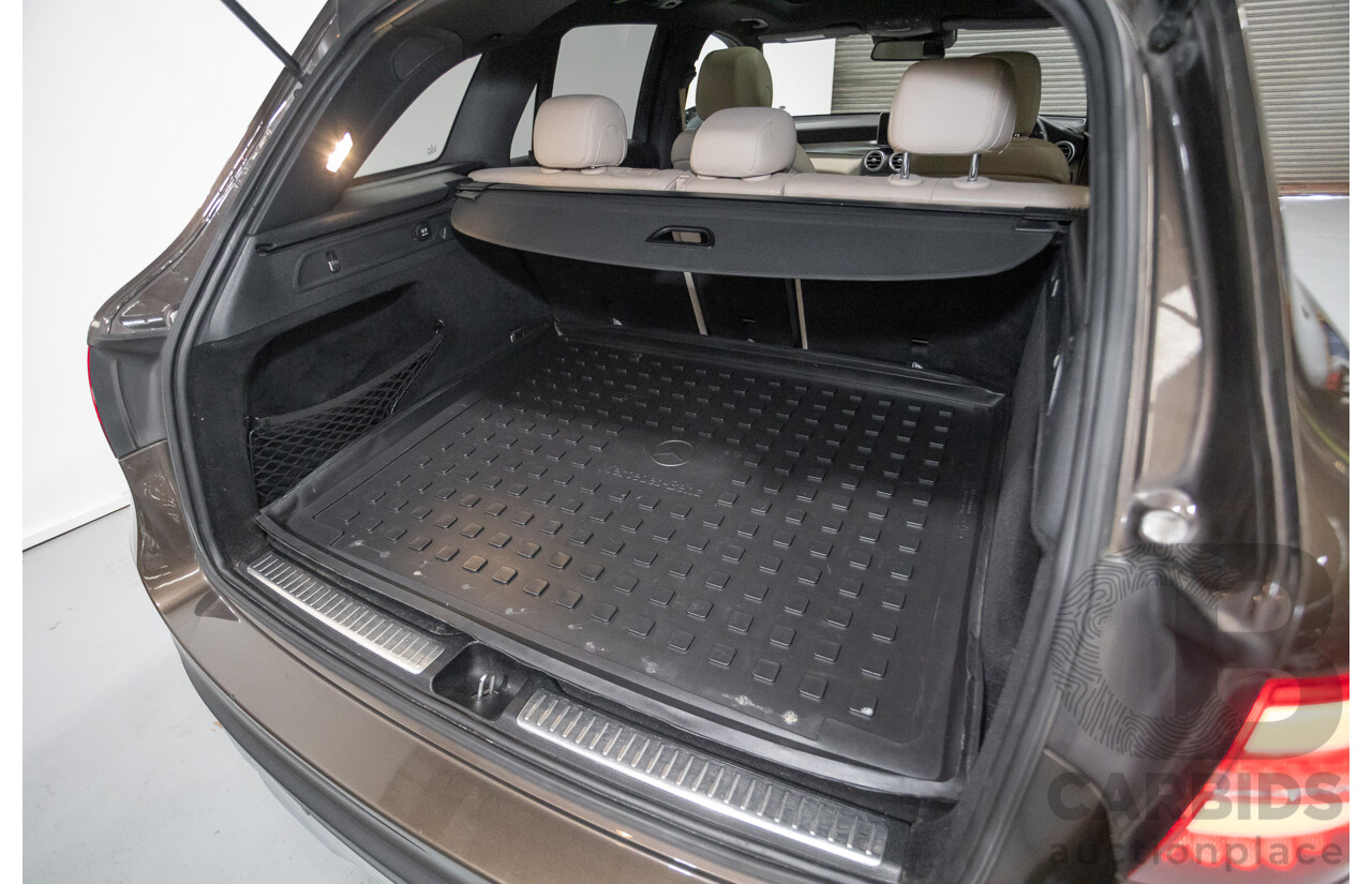 12/2015 Mercedes-Benz GLC 250d (AWD) 253 4D Wagon Dakota Brown Metallic Twin Turbo Diesel 2.1L