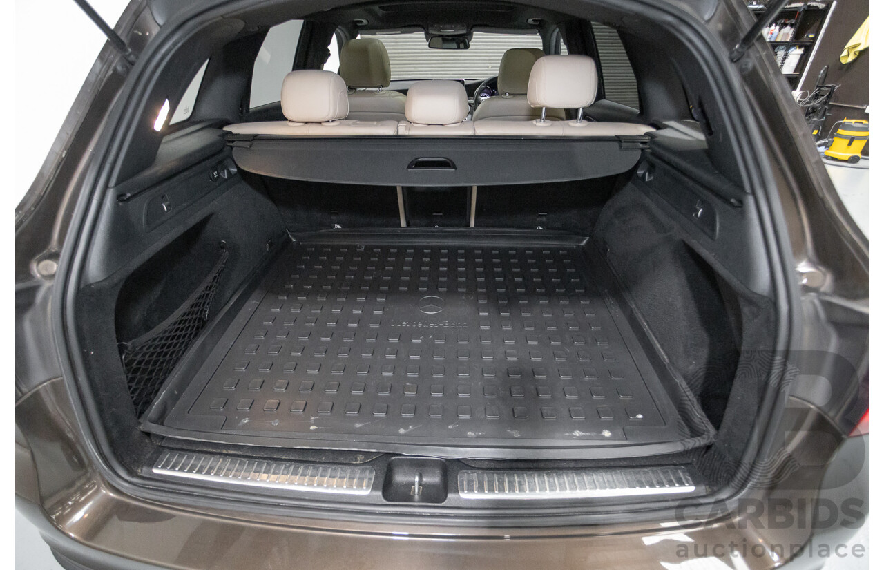 12/2015 Mercedes-Benz GLC 250d (AWD) 253 4D Wagon Dakota Brown Metallic Twin Turbo Diesel 2.1L