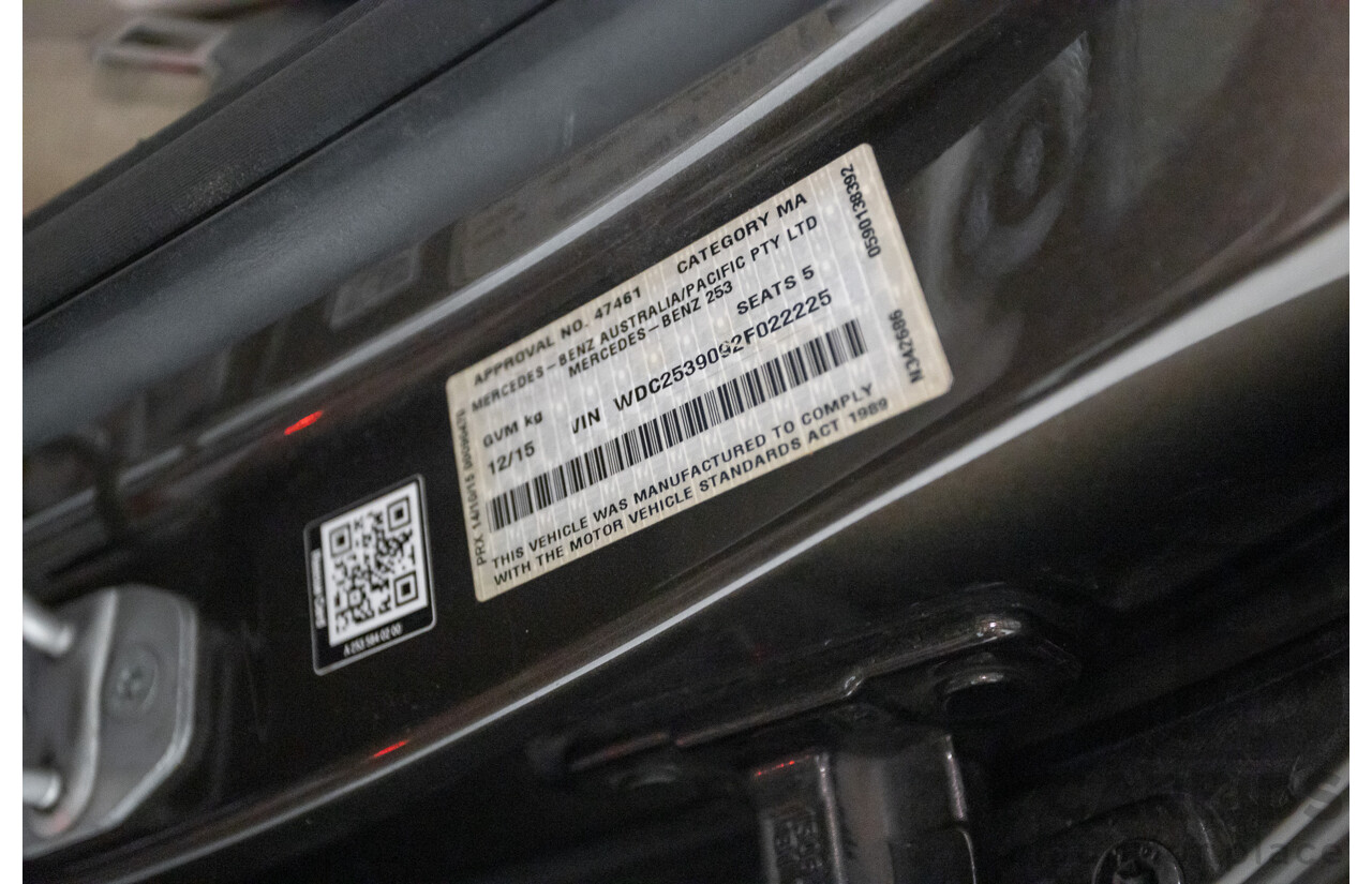 12/2015 Mercedes-Benz GLC 250d (AWD) 253 4D Wagon Dakota Brown Metallic Twin Turbo Diesel 2.1L