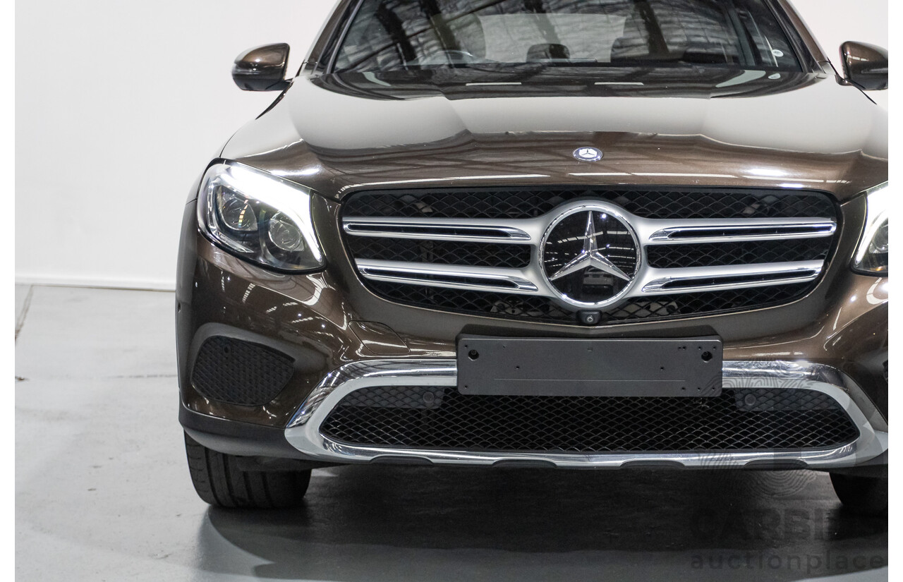 12/2015 Mercedes-Benz GLC 250d (AWD) 253 4D Wagon Dakota Brown Metallic Twin Turbo Diesel 2.1L