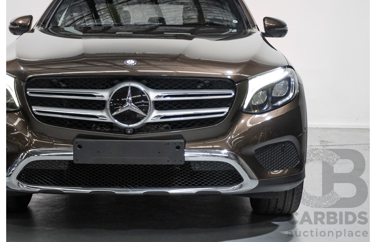 12/2015 Mercedes-Benz GLC 250d (AWD) 253 4D Wagon Dakota Brown Metallic Twin Turbo Diesel 2.1L