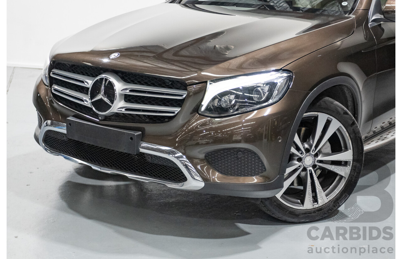 12/2015 Mercedes-Benz GLC 250d (AWD) 253 4D Wagon Dakota Brown Metallic Twin Turbo Diesel 2.1L