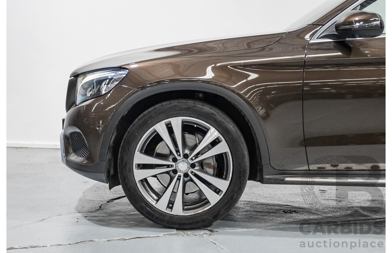 12/2015 Mercedes-Benz GLC 250d (AWD) 253 4D Wagon Dakota Brown Metallic Twin Turbo Diesel 2.1L