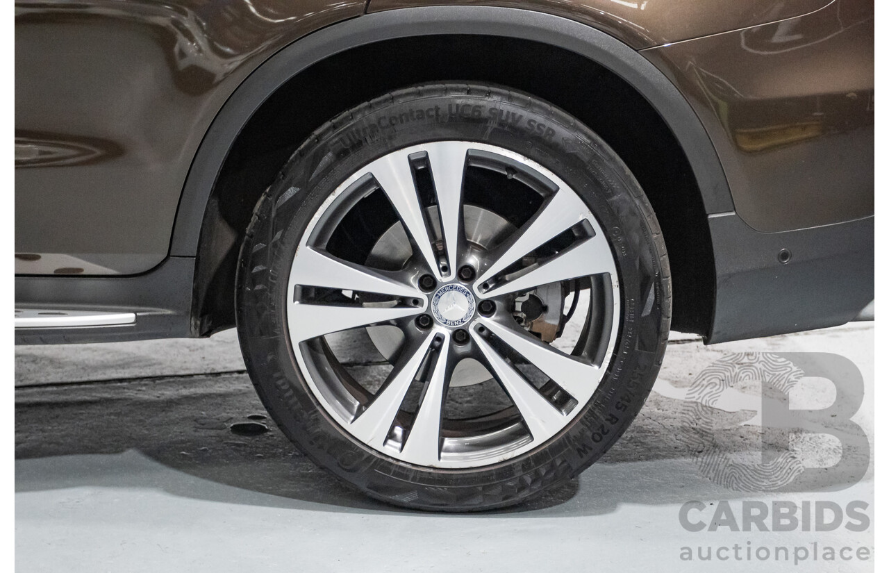 12/2015 Mercedes-Benz GLC 250d (AWD) 253 4D Wagon Dakota Brown Metallic Twin Turbo Diesel 2.1L