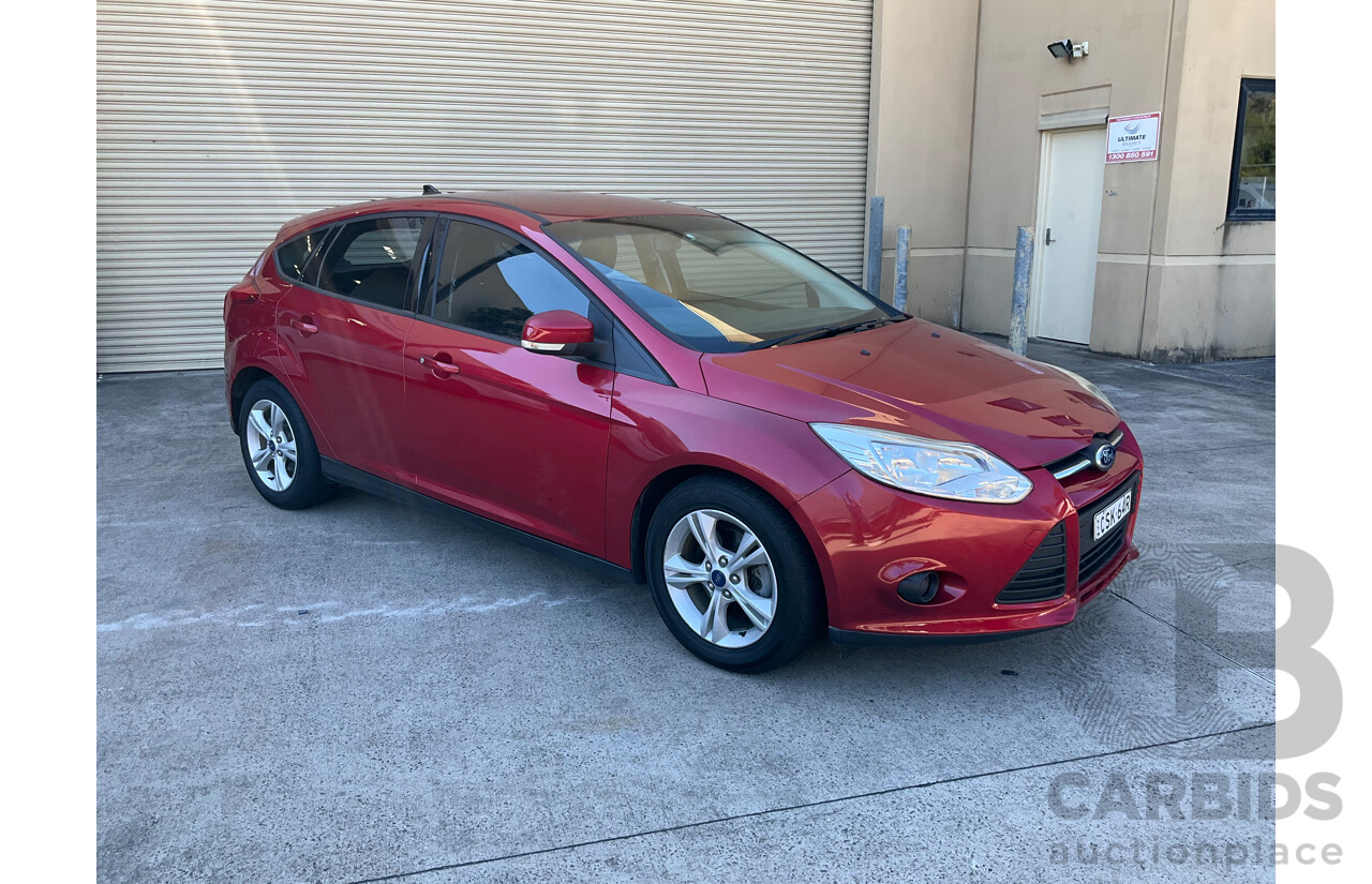 4/2014 Ford Focus Trend LW MK2 Upgrade 5d Hatchback Red 2.0L