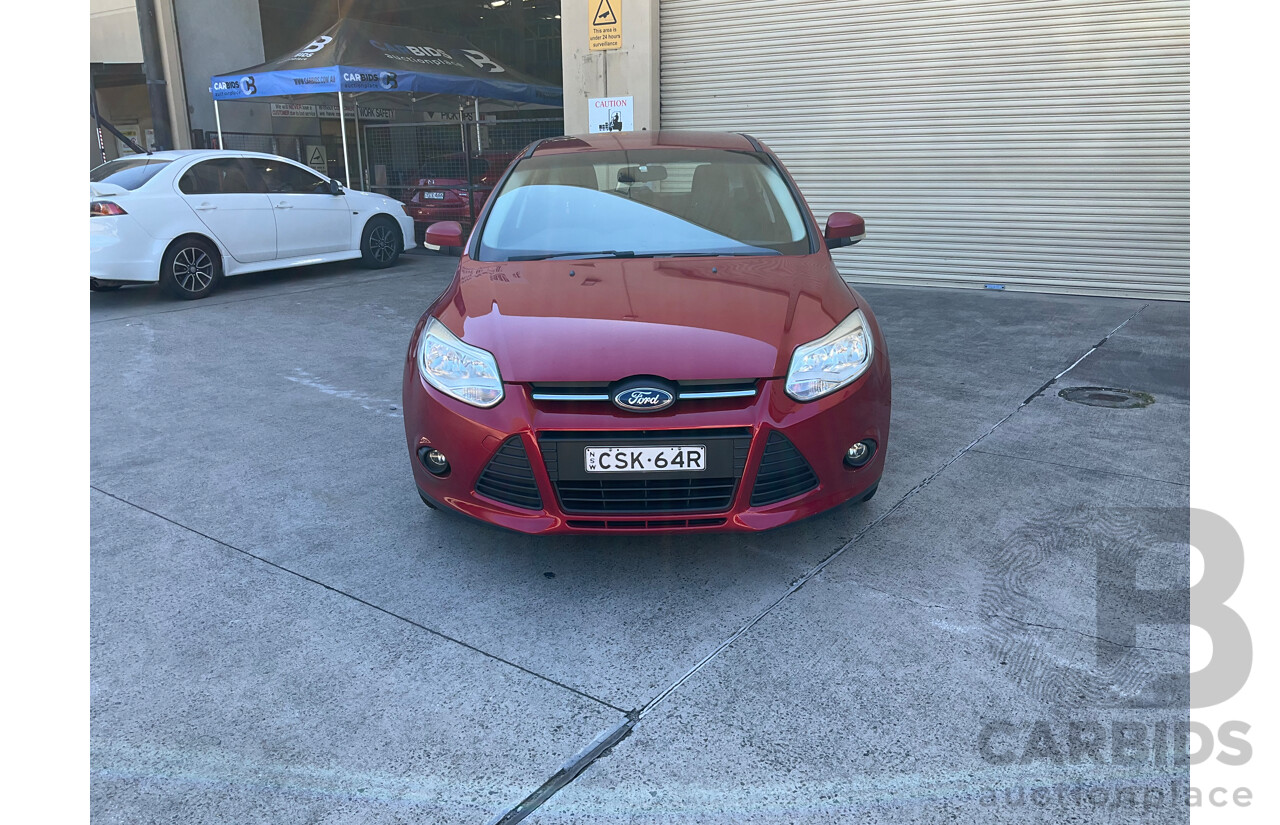 4/2014 Ford Focus Trend LW MK2 Upgrade 5d Hatchback Red 2.0L