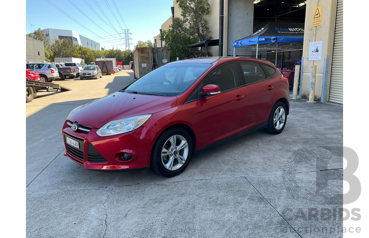 4/2014 Ford Focus Trend LW MK2 Upgrade 5d Hatchback Red 2.0L