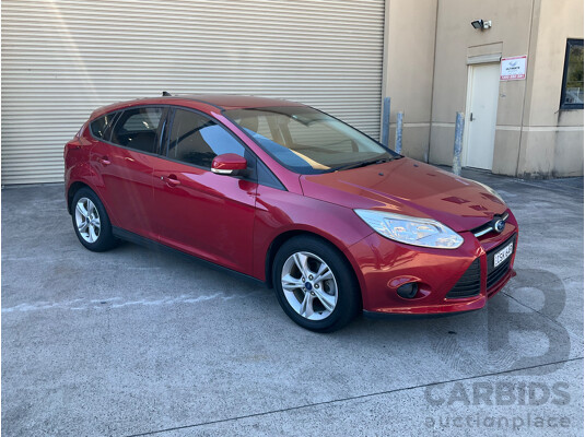 4/2014 Ford Focus Trend LW MK2 Upgrade 5d Hatchback Red 2.0L