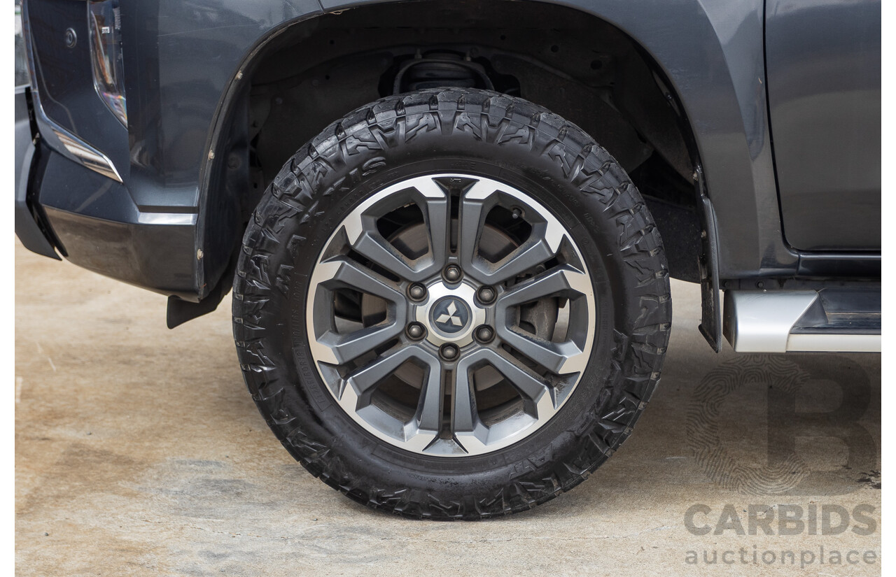4/2019 Mitsubishi Triton GLS Premium (4x4) MR MY19 Double Cab Graphite Grey Metallic Turbo Diesel 2.4L