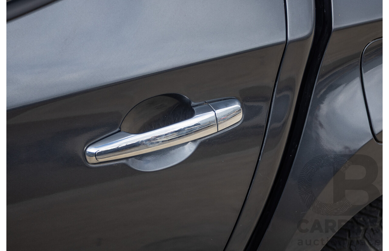 4/2019 Mitsubishi Triton GLS Premium (4x4) MR MY19 Double Cab Graphite Grey Metallic Turbo Diesel 2.4L