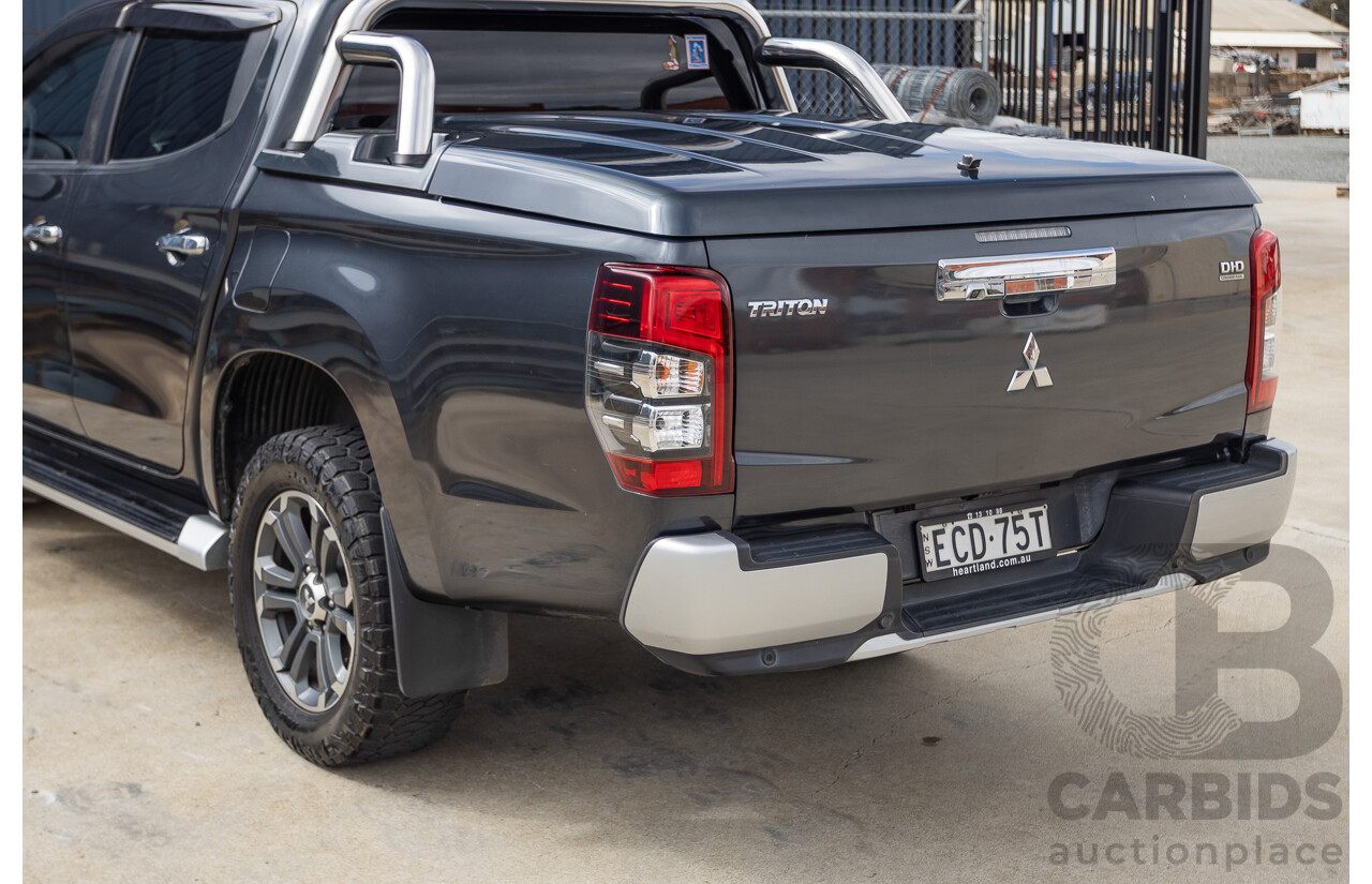 4/2019 Mitsubishi Triton GLS Premium (4x4) MR MY19 Double Cab Graphite Grey Metallic Turbo Diesel 2.4L