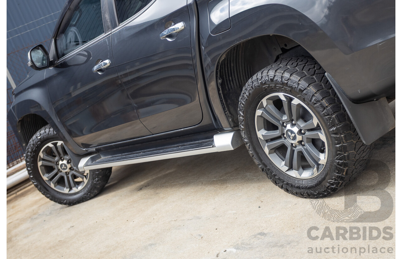 4/2019 Mitsubishi Triton GLS Premium (4x4) MR MY19 Double Cab Graphite Grey Metallic Turbo Diesel 2.4L