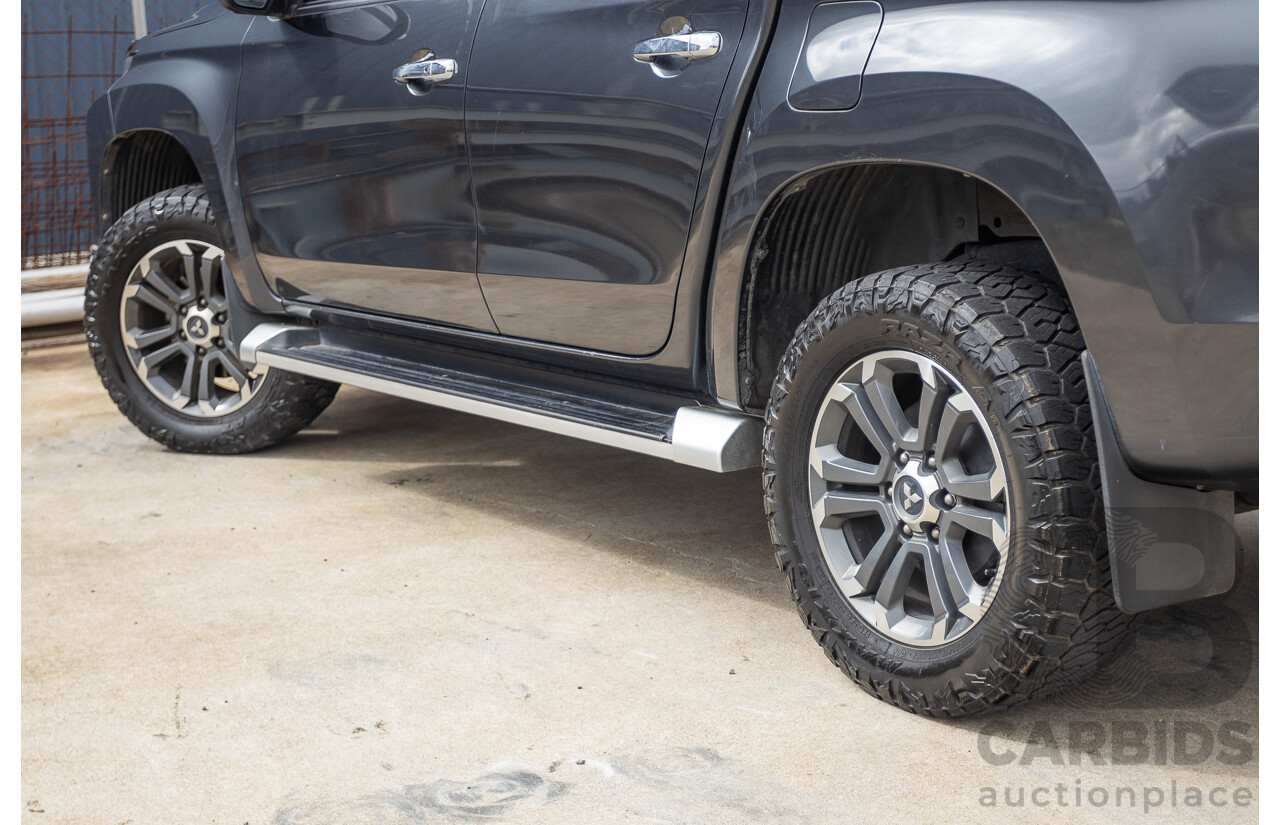 4/2019 Mitsubishi Triton GLS Premium (4x4) MR MY19 Double Cab Graphite Grey Metallic Turbo Diesel 2.4L