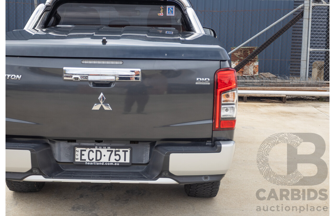 4/2019 Mitsubishi Triton GLS Premium (4x4) MR MY19 Double Cab Graphite Grey Metallic Turbo Diesel 2.4L