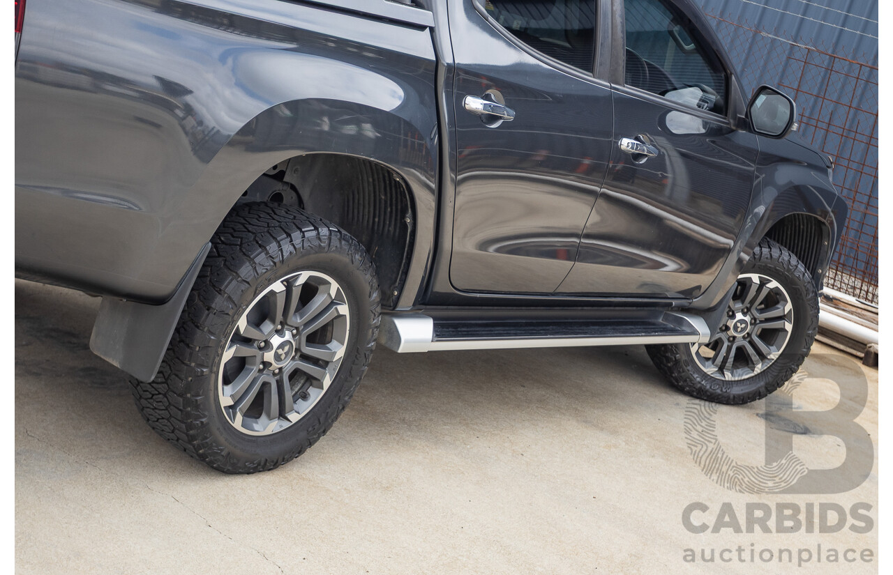 4/2019 Mitsubishi Triton GLS Premium (4x4) MR MY19 Double Cab Graphite Grey Metallic Turbo Diesel 2.4L
